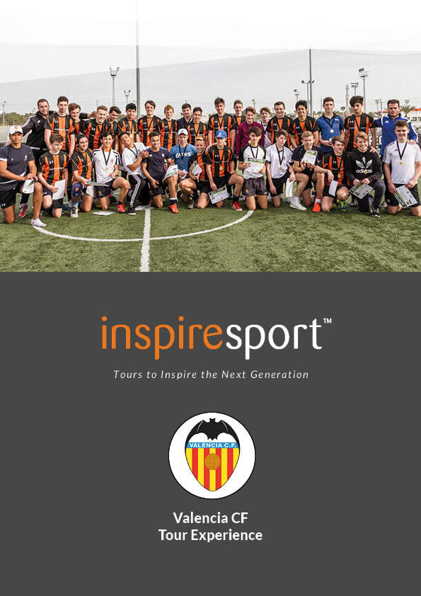valencia brochure front cover Valencia CF Tours with inspiresport